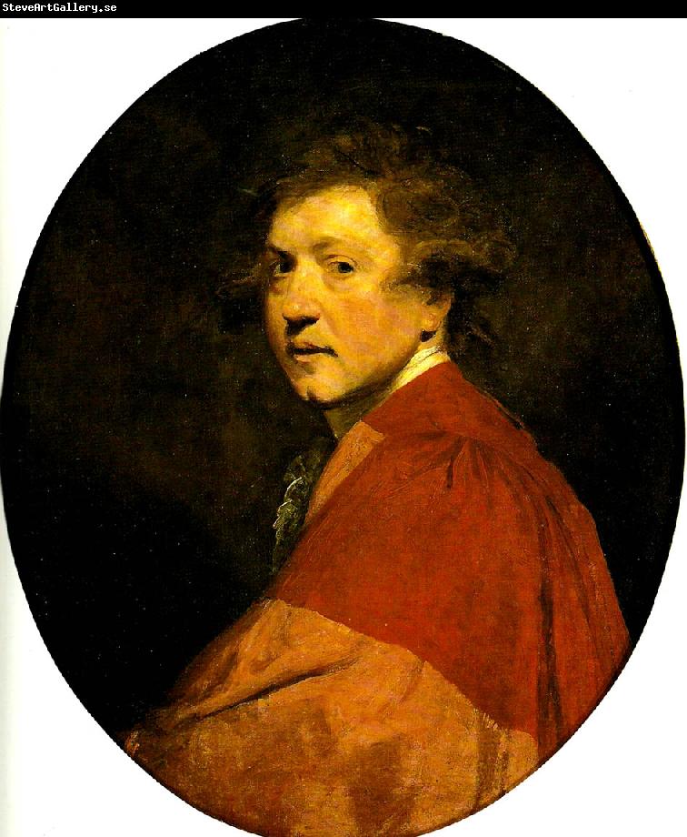 Sir Joshua Reynolds self-portrait in doctoral robes